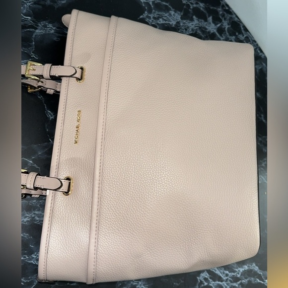 MICHAEL Michael Kors Handbag Winston Leather Zip Pocket Tote Soft Pink AUTHENTIC - Picture 8 of 12